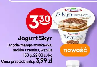 Żabka Jogurt tiramisu Piątnica skyr oferta