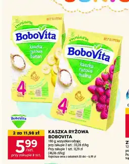 Stokrotka Kaszka ryżowa malinowa Bobovita oferta