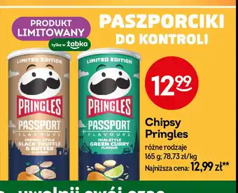 Żabka Chipsy thai style green curry Pringles passport flavours oferta