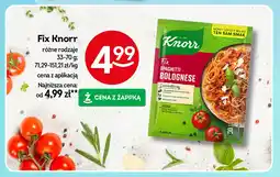 Żabka Spaghetti bolognese Knorr fix oferta