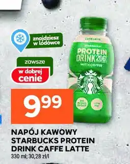 Stokrotka Napój proteinowy caffe latte Starbucks oferta