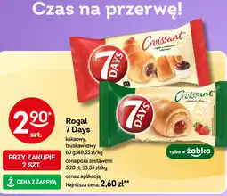 Żabka Rogal truskawkowy 7 days oferta