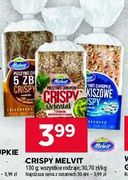 Stokrotka Pieczywo chrupkie orkiszowe Melvit oferta