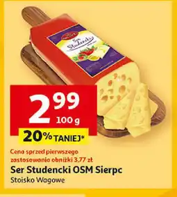 Auchan Ser studencki Sierpc oferta