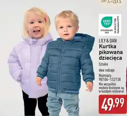 ALDI LILY & DAN Kurtka pikowana dziecięca oferta