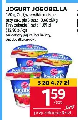 Stokrotka Jogurt truskawka Zott jogobella oferta