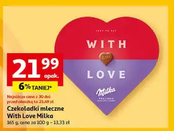 Auchan Bombonierka Milka i love milka oferta