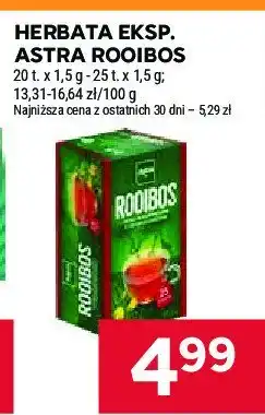 Stokrotka Herbata Astra rooibos Astra tea oferta