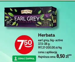 Żabka Herbata Big-active black tea 100% oferta