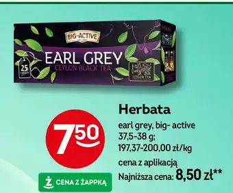 Żabka Herbata Big-active black tea 100% oferta