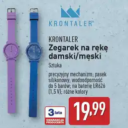 ALDI KRONTALER Zegarek na rękę damski/meski oferta