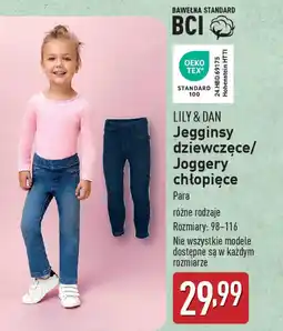 ALDI LILY & DAN Jegginsy dziewczęce/ Joggery chłopięce oferta