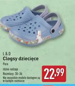 ALDI Clogsy L & D oferta