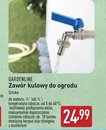 ALDI Zawór Gardenline oferta