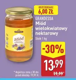 ALDI Miód Grandessa oferta