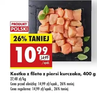 Biedronka Kostka z fileta Polski oferta