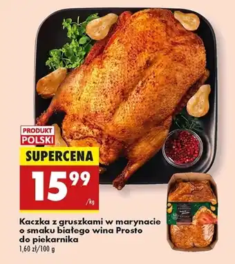 Biedronka Kaczka w marynacie Prosto do Piekarnika oferta