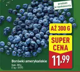 ALDI Borówki amerykańskie oferta