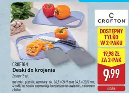 ALDI CROFTON Deski do krojenia oferta