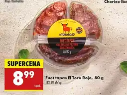 Biedronka Fuet El Toro Rojo oferta