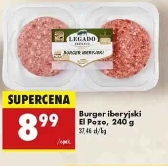 Biedronka Burger El Pozo oferta