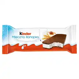 Stokrotka Express Kinder Mleczna Kanapka Biszkopt z mlecznym nadzieniem 28 g oferta