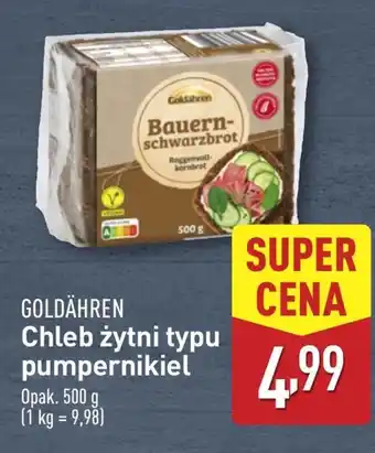 ALDI Chleb żytni Goldahren oferta