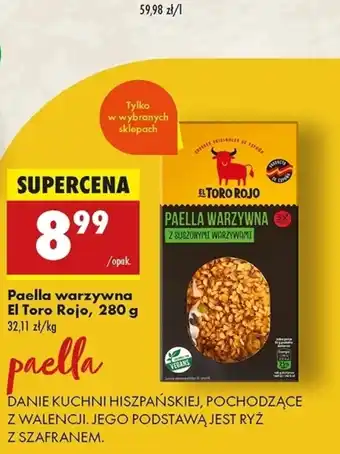 Biedronka Paella El Toro Rojo oferta