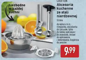 ALDI CROFTON Akcesoria kuchenne ze stali nierdzewnej oferta