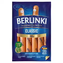 Biedronka Berlinki Classic Kiełbasa 300 g oferta