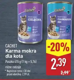 ALDI Mokra karma dla kota Cachet oferta