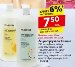 Auchan Żel pod prysznic miodowy Cosmia oferta