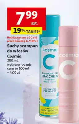 Auchan Szampon do włosów suchy nadaje objętość Cosmia oferta