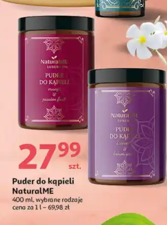 Auchan Puder do kąpieli passion fruit Naturalme oferta