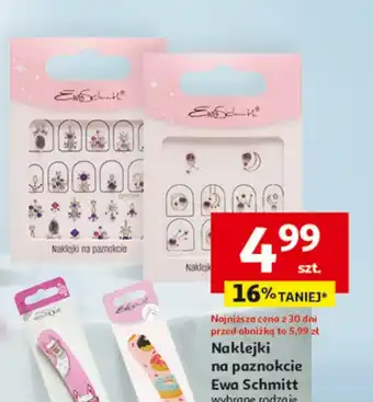 Auchan Naklejki na paznokcie Ewa Schmitt oferta