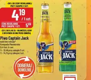 Polomarket Captain Jack Original Piwo smakowe 400 ml oferta