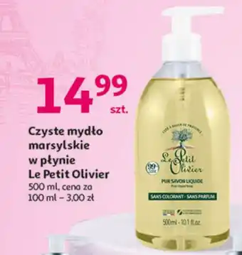 Auchan Mydło marsylskie Le Petit Olivier oferta