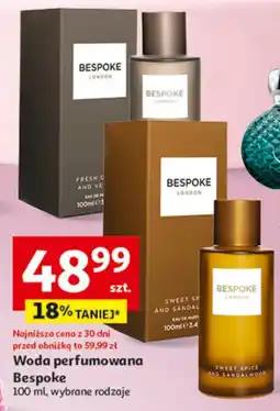 Auchan Woda perfumowana fresh citrus & vetiver Bespoke oferta