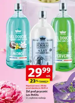 Auchan Żel pod prysznic donkey milk Les Petits Bains De Provence oferta