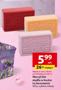 Auchan Mydło marsylskie La Savonneire De Nyons oferta