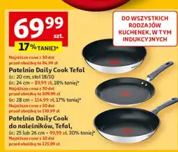 Auchan Patelnia do naleśników daily cook 25 cm Tefal oferta