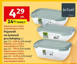 Auchan Pojemnik na żywność 4 l Actuel oferta