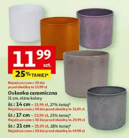 Auchan Osłonka ceramiczna 21 cm oferta