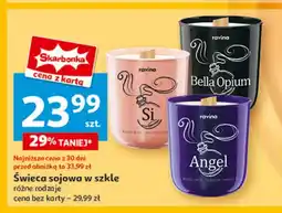 Auchan Świeca sojowa w szkle bella opium oferta