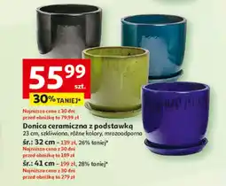 Auchan Doniczka ceramiczna 41 cm oferta