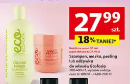 Auchan Maska do włosów color protect Ecoforia oferta