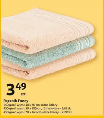 Auchan Ręcznik fancy 70 x 140 cm oferta