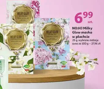 Auchan Maseczka do twarzy milky glow calming moisture No Hj oferta