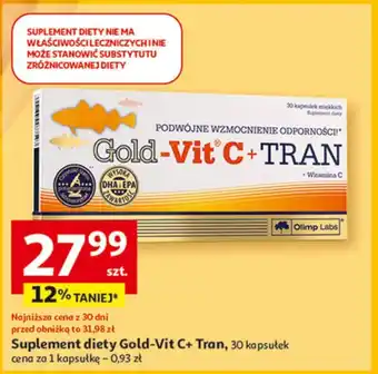 Auchan Wspomaga odporność Olimp Labs Gold-Vit C+ Tran oferta