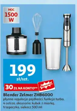 Auchan Blender zhb6000 Zelmer oferta